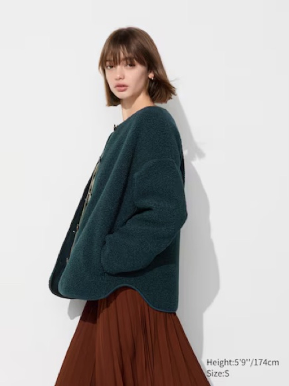 Uniqlo Fleece Cardigan (read size description)